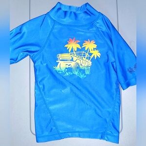 3T UV Skinz Blue Rashguard Shirt boys